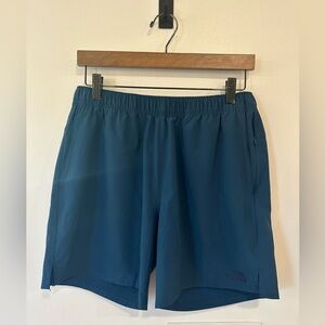 The North Face Flash Dry Shorts Mens Size Medium Blue Lightweight Outdoor Casual